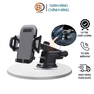 Giá Đỡ Điện Thoại để taplo Xoay 360 Độ gắn kính lái Giá kẹp Điện Thoại Có Thể Xoay Vòng Tiện Dụng cây kẹp smartphone tiện lợi trên oto xe hơi