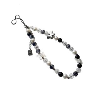 Unique Love Heart Shaped Phone Hanging Chain Charm Pendant with Elegant Styles and Strawberry Details for Lovers