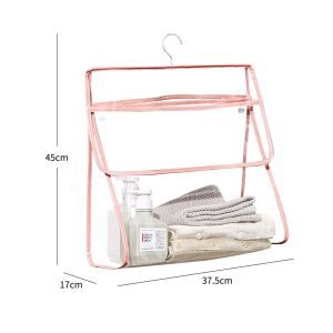 Bathroom Hanging Bag Waterproof Organizer Shower Storage Bag Swimming Shower Bag Toiletry Bag