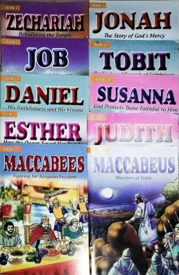 FS 585 10 pcs Bible Comic Books Educational Book