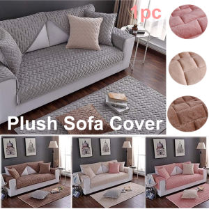 Plush Sofa Cushion Winter Non-Slip Four Seasons Universal Simple Modern Thickened Seat Cushion Cover Towel Nordic Mat