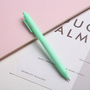 Pena Bollpoint Macaron Polos Pulpen Pastel Minimalis Tinta Hitam ATK011 - LPM