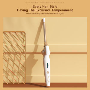 Akiracosme 32mm Curling Iron | Nano Gold & Avocado Oil Hair Care | Ceramic 10s Fast Heat | Anti-Scald | 3 Temp Settings | Hair Curler For Travel