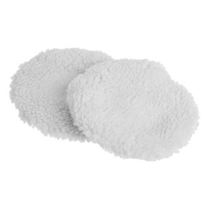 SADSAF For 5/6/7/8/9/10 inch Waxing Buffing Imitated Wool Car Paint Care Car Beauty Tool Waxing Polisher Woolen Fleece Pad Polishing Bonnet Buffer Pad Polishing Terry Cloth