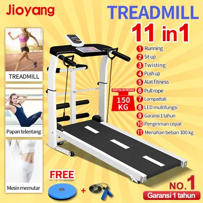 Treadmill Manual Multifungsi 15 in 1 Olahraga Fitness Peralatan Fitness / Treadmill Gym Olahraga