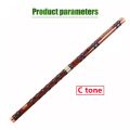 Bamboo Flute Dizi Chinese Musical Woodwind Instrument Key of C Key Professional Chinese Dizi Transversal Flauta Key Chinese Bitter Bamboo Flute Dizi Handmade Musical Instrument Bamboo Flute Dizi Chinese Musical Woodwind Instrument Key of C Key. 