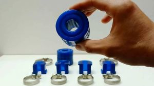 UNIVERSAL SILICONE ABSORBER BUMP STOPPER BUSH WITH CLAMP (FRONT AND REAR SET)
