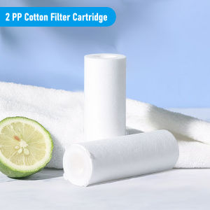 Tap Water Purifier Universal Sediment Filter Water Filter Washing Machine PP Cotton Faucet Filter Front for Kitchen Bathroom Shower Head System Water Purifier Cartridge