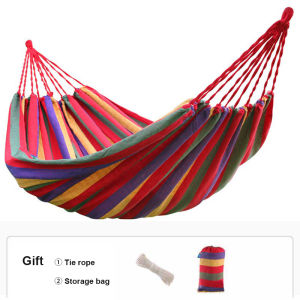 Võng Cắm Trại Ghế Treo XÍCH ĐU Ngoài Trời Phòng Ngủ Ký Túc Xá Sinh Viên Đại Học Ghế Nôi Vải Gia Dụng Trong Nhà Đơn Và Đôi Người Lớn Màu Sắc Cầu Vồng
