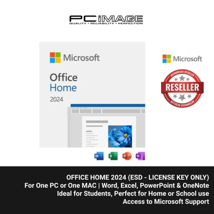 Microsoft Office Home 2024 (ESD - License Key Only) - EP2-06796