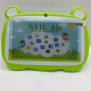 Kids Pad 7 Inch IPS SIM+WIFI Eye Protection Children Tablet Android Quad Core 2+32GB SIM WIFI Unbreakable Screen Tablet Learning Machine Tablets PC for Childrens Gifts