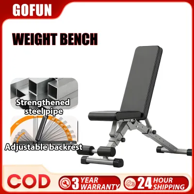 Folding Dumbbell Bench Press Stool Adjustable And Multifunctional Household Fitness Equipment