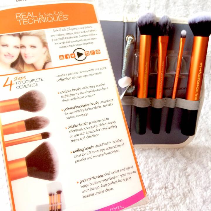 Real Techniques Core Collection Make up Brush Set