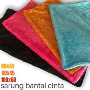 Sarung Bantal Cinta Panjang Ukuran Jumbo 100x50 90x45