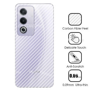 ฟิล์มหลัง Oppo A3 5G 2024 3D คาร์บอนไฟเบอร์สำหรับ Oppo A3 Pro ฟิล์มป้องกันหน้าจอโทรศัพท์3A A3Pro OppoA3Pro 5G สติ๊กเกอร์ป้องกันรอยขีดข่วนโปร่งแสงคาร์บอนฟิล์มป้องกันหน้าจอไฟเบอร์