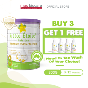 [Buy 3 Get 1 Free Gift] Bundle of 3 tins Little Étoile Nutrition Toddler Milk Formula Stage 3 ( 1-3 years ) 800G