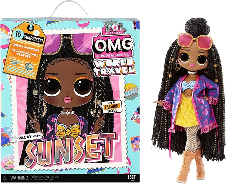LOL Surprise OMG World Travel Sunset Fashion Doll Lazada PH