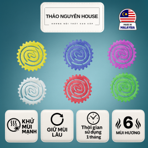 Tấm thơm khử mùi đa năng Auramax hương Chanh