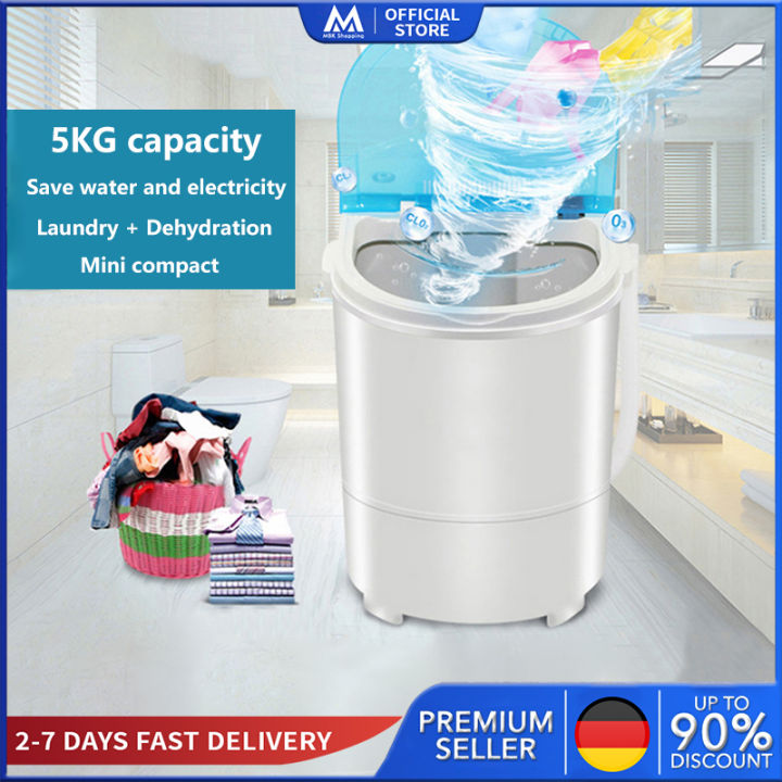 MBK single barrel with dry Washing machine with dehydration