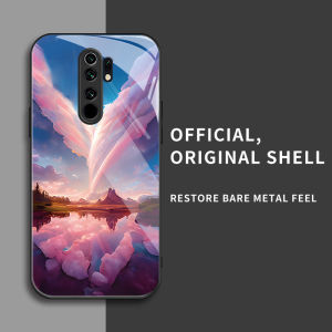 สำหรับ Xiaomi Poco M2 เคสศัพท์ป้องกันการตก ดีไซน์ทันสมัย ลายท้องฟ้าดวงดาว