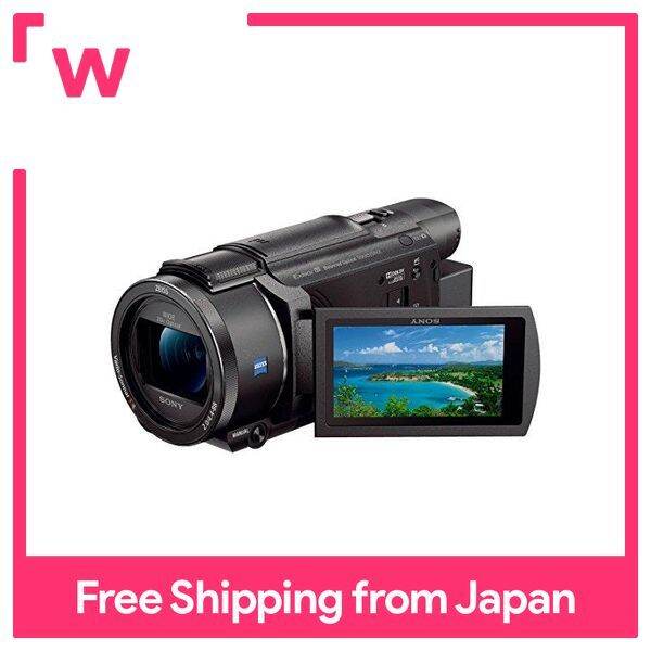 SONY video camera FDR-AX60 4K 64GB 20x optical black Handycam FDR-AX60 B |  Lazada