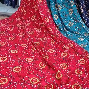 Kain Wolpis Motif Monalisa Harga Setengah Meter