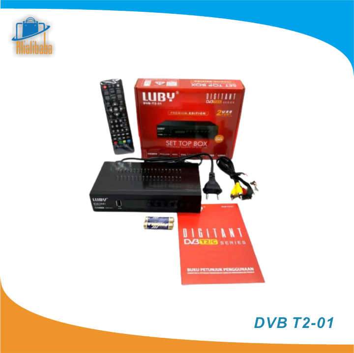 Set Top Box Luby DVBT201/02 SET TOB BOX berkualitas preminum