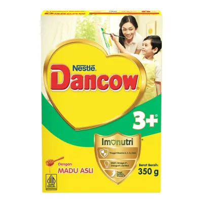Nestlé DANCOW 3+ Madu Susu Pertumbuhan Anak 3-5 Tahun Box 350g