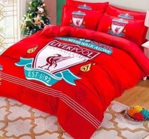ชุดเครื่องนอน ขนาด 6 ฟุต / 5 ฟุต / 3.5 ฟุต   ยกชุด 6 ชิ้น ผ้าปูที่นอน +ผ้านวม ลายทีมฟุตบอล เชลซี อาร์เซน่อล แมนยู ลิเวอร์พูล เก็บเงินปลายทาง
