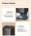 Small silent dehumidifier, maximum dehumidification capacity 350ml/D, household bedroom moisture-proof dehumidifier. 