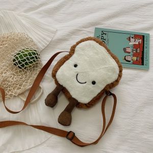 TASNOVAKU - MYROTI Sling Bag Bulu Tas Boneka Karakter Tas Selempang Boneka Lucu Tas bulu selempang bahu