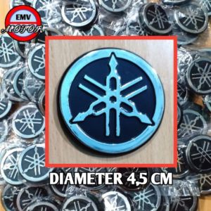 sepasang emblem logo yamaha 45 cm kwalitas 1  RX KINGSCORPIOBYSONVIXION