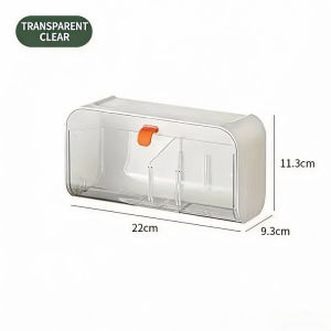 Magnetic Partition Storage Box Refrigerator Wall Mount Organizer Detachable Flexible Storage Rack