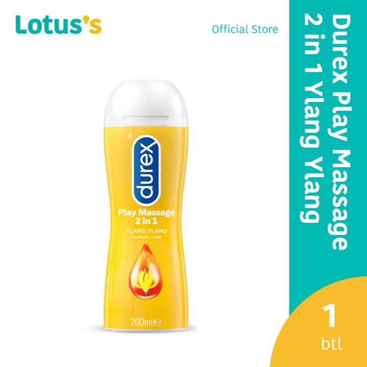 Durex Play Massage 2 in 1 Ylang Ylang Lube Lubricant Gel 200ml [For man &  woman] 200Ml Lubricant For Man And Woman Comfortable Sexual Lubricant -  Lazada