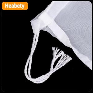 【2-3 ngày giao hàng】 Túi Lọc Sữa đậu nành 100 lưới lọc tốt Túi tái sử dụng nước trái cây cà phê sữa đậu nành dây rút túi lọc nhà bếp lọc thực phẩm