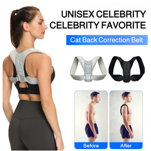 Posture Corrector Back Brace Clavicle Support Upper Back Pain Relief Support Shoulder Straightener Corrector Straightener Adjustable Posture Corrector for Shoulder