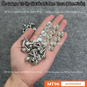 Ốc Salaya V2 5ly 5li Ren Thưa (Ren Xoắn) Gắn Dàn Áo Yamaha Và Nhiều Vị Trí Khác