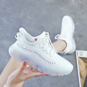 WomenS Coconut Shoes Summer Mesh Breathable Jelly Sole Color-Changing Trendy Casual Versatile Sports White Sneakers