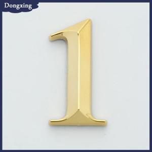 dongxing 1pc Height 5cm en Home Sticker Address Door Label Modern House Number