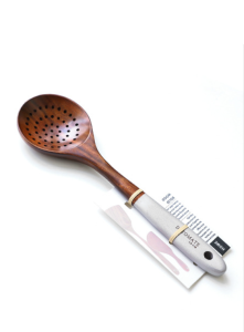 (Buy The Whole Set for More Savings) Original Wooden Cutlery 5 Piece Set for Daily Home Cooking Cookware Natural Teak Wooden Spoon