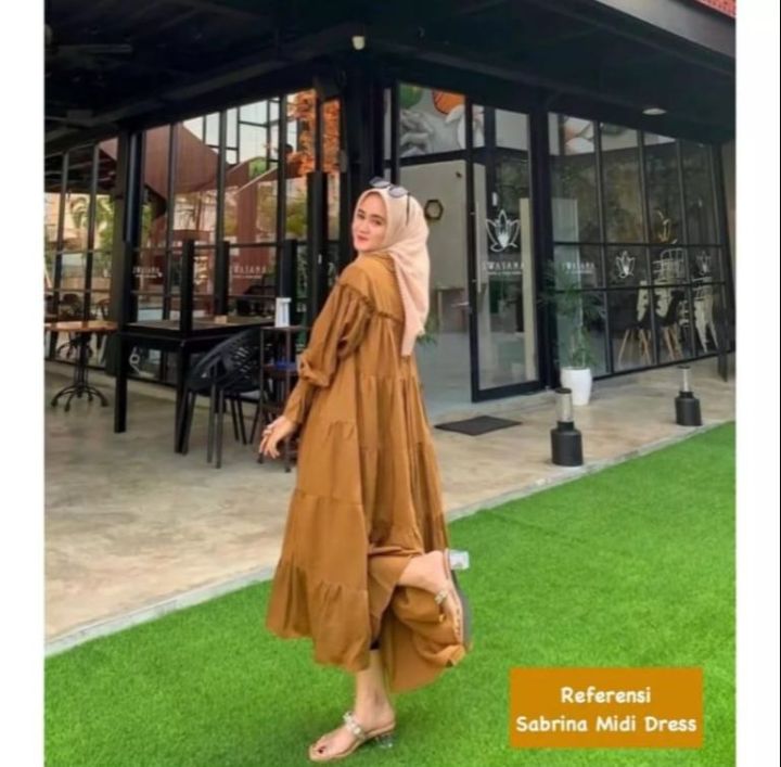 midi dress terbaru 2025 Jual Luna Midi Dress / Midi Dress Wanita Terbaru 2025 Di Seller Lovalotta.id - Cipedak, Kota Jakarta Selatan