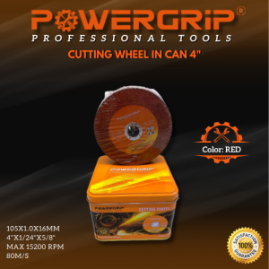 50PCS IN CANPOWERGRIP CUTTING DISC 4 INCHES FOR METAL/STAINLESS STEEL