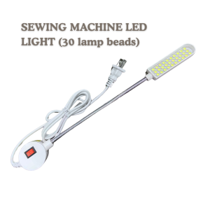Sewing Machine LED Light 10-30 Lamp Beads 220V Energy Saving Adjustable at Any Angle for Optimal Illumination Versatile Use Ideal for Sewing Tasks