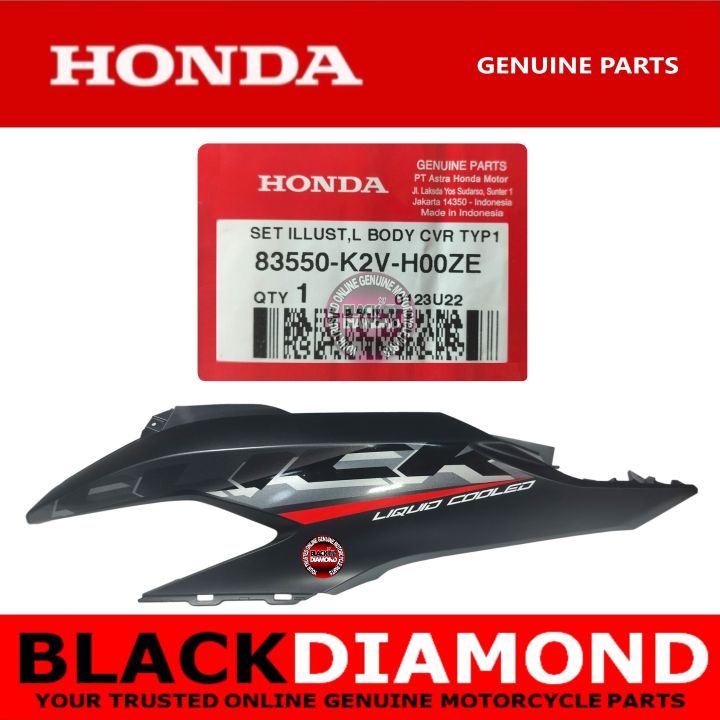JOEY - ORIGINAL HONDA CLICK 125i V2 GAME CHANGER | BODY SIDE COVER