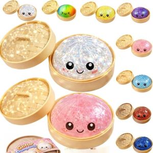 Simulation Flash Dumpling Pressure Ball Slow Rebound Soft Pinch Decompression Home Office Decorat Children Adults Birthday Gift