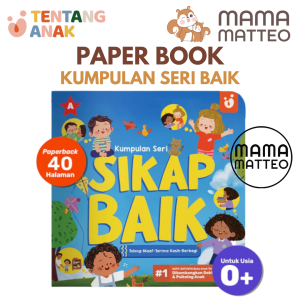 TENTANG ANAK Paperback Book Kumpulan Seri Sikap Baik / Buku Cerita Bergambar Anak