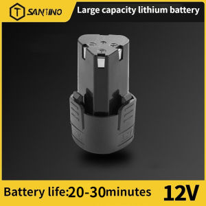 SANTINO 6/8Inch Replacement Accessories For Grass Trimmer Lawn Mower Metal Blade Plastic Blade Li-Ion Battery Pack Charger Mesin Rumput