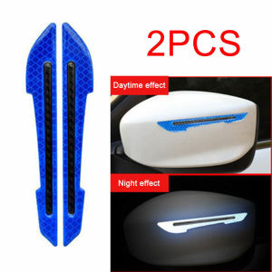 SAFETY REFLECTION STICKER SIDE MIRROR Car Warning Sporty Lorry Bumper Motor Storage Bag Bicycle Carrier Helmet Cermin Sticker Kereta 汽车反光贴纸