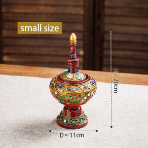 ผอบไม้ กล่องเก็บของไม้สไตล์ล้านนา ของประดับห้องนั่งเล่น โต๊ะโรงแรมสไตล์ไทย กล่องพร้อมฝากปิดติดกระจกสี กล่องเก็บผลไม้แห้ง