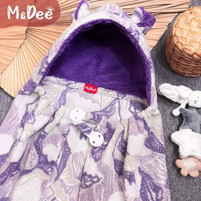 Selimut On The Go Clip Selimut travel Selimut topi bayi bulu halus dan lembut